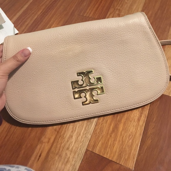 Tory burch Britten cross-body in light oak - Picture 4 of 8